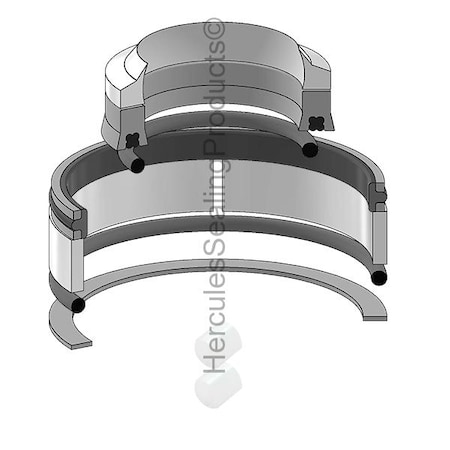 Allis Chalmers - After Market Parts Hydraulic Cylinder Repair Kit- 1-1/4 X 3 4906322